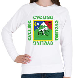 printfashion Albert Hofmann - Cycling - Női pulóver - Fehér (7432477)
