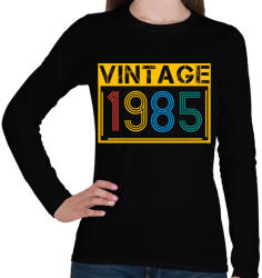 printfashion 1985 - Női hosszú ujjú póló - Fekete (13132048)