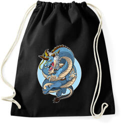 printfashion Sárkány - Sportzsák, Tornazsák - Fekete (13962572)
