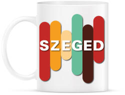 printfashion Szeged - színes - Bögre - Fehér (7138144)