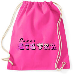 printfashion super sister graf - Sportzsák, Tornazsák - Fukszia (1680378)