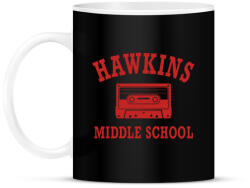 printfashion Hawkins Middle School - Piros - Bögre - Fekete (1760167)
