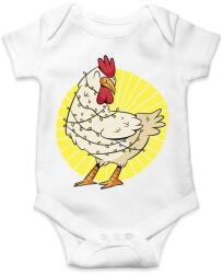 printfashion Csirke karácsony - Baba Body - Fehér (5635461)