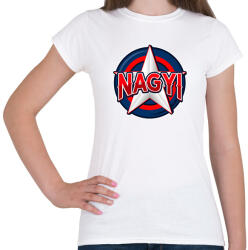 printfashion NAGYI - Női póló - Fehér (10913875)