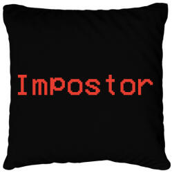 printfashion Impostor - Párnahuzat, Díszpárnahuzat - Fekete (3027700)