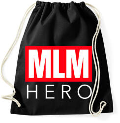 printfashion MLM HERO - Sportzsák, Tornazsák - Fekete (10894677)