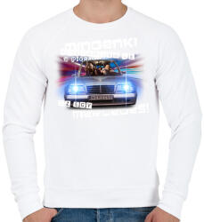 printfashion relax mercedes - Férfi pulóver - Fehér (14384428)