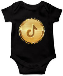 printfashion Royal TikTok - Baba Body - Fekete (2610236)