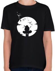 printfashion Itachi - Gyerek póló - Fekete (5673395)