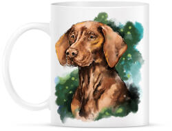 printfashion vizsla watercolor - Bögre - Fehér (5651031)