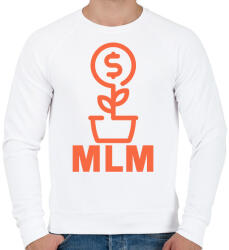printfashion MLM - Férfi pulóver - Fehér (10894228)