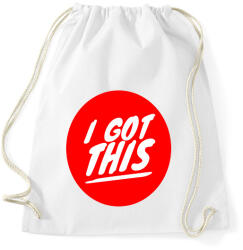 printfashion I got this - Sportzsák, Tornazsák - Fehér (2493677)