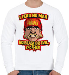 printfashion I fear no man - Férfi pulóver - Fehér (2303009)