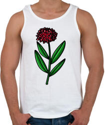 printfashion virág-009 - Férfi atléta - Fehér (2324753)