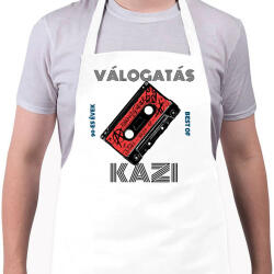 printfashion Retro kazetta - Kötény - Fehér (11540988)