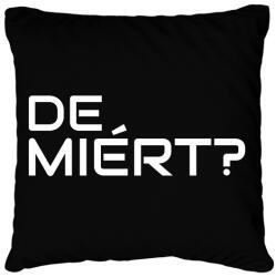 printfashion DE MIÉRT - Párnahuzat, Díszpárnahuzat - Fekete (10219839)