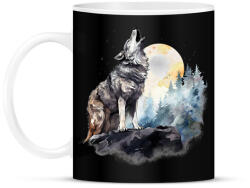 printfashion Farkas - Bögre - Fekete (16520368)
