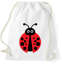 printfashion Katicabogár - Sportzsák, Tornazsák - Fehér (16101665)
