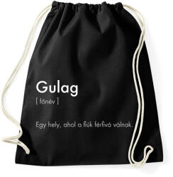 printfashion Warzone Gulag - Sportzsák, Tornazsák - Fekete (2770411)