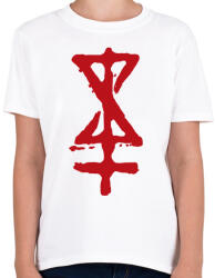 printfashion Beast Design Logo - Gyerek póló - Fehér (818010)