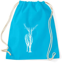 printfashion Élővilág - Sportzsák, Tornazsák - Surf blue (126747)