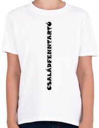 printfashion Családfenntartó - fekete - Gyerek póló - Fehér (12021894)