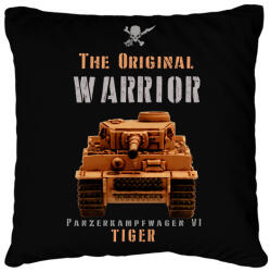 printfashion the original warrior tiger - Párnahuzat, Díszpárnahuzat - Fekete (6090834)