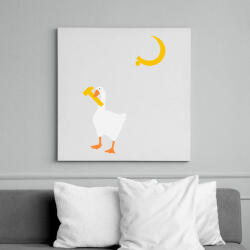 printfashion Goose Game - Vászonkép - Fehér (6629829)