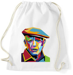 printfashion Pablo Picasso - Önarckép - Sportzsák, Tornazsák - Fehér (6728565)
