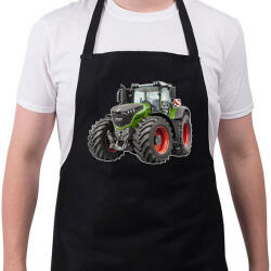 printfashion Traktor - Kötény - Fekete (4924124)