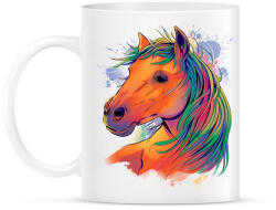 printfashion Színes ló - Bögre - Fehér (11670831)