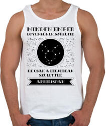 printfashion Április: Bika - Férfi atléta - Fehér (1941605)