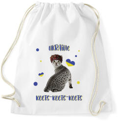 printfashion Cicc-cicc - Ukraine - Sportzsák, Tornazsák - Fehér (7582386)