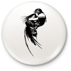 printfashion Final Fantasy - Kitűző, hűtőmágnes - Fehér (3082244)