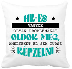 printfashion HR-es problémák - Párnahuzat, Díszpárnahuzat - Fehér (15477035)