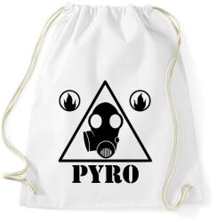 printfashion TF 2- Pyro - Sportzsák, Tornazsák - Fehér (1933702)