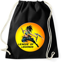 printfashion League of Legends Akali - Sportzsák, Tornazsák - Fekete (13056065)