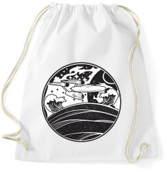 printfashion USS enterprise - Sportzsák, Tornazsák - Fehér (2233385)