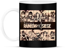 printfashion Rainbow six siege - Bögre - Fekete (12743865)
