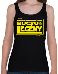 printfashion bucsu-of-the-legeny-yellow - Női atléta - Fekete (783449)
