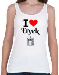 printfashion Etyeki piknik - Női atléta - Fehér (10733603)