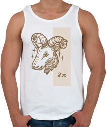 printfashion Kos horoszkóp - Férfi atléta - Fehér (6258945)