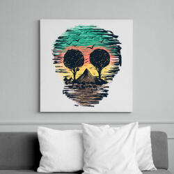 printfashion Természet - Vászonkép - Fehér (6622126)