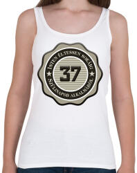 printfashion 37 - Női atléta - Fehér (7228783)