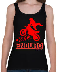 printfashion Enduro - Női atléta - Fekete (4253708)