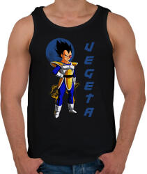 printfashion VEGETA - Férfi atléta - Fekete (14894602)