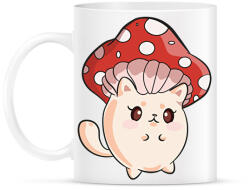 printfashion CatShroom - Bögre - Fehér (13508233)