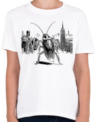 printfashion Csótány rajz - Gyerek póló - Fehér (16686093)