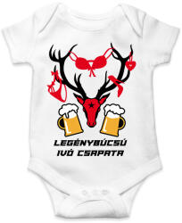 printfashion Ivó csapat - Baba Body - Fehér (2617111)