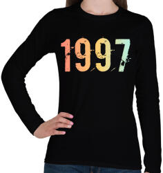 printfashion 1997 - Női hosszú ujjú póló - Fekete (11834254)
